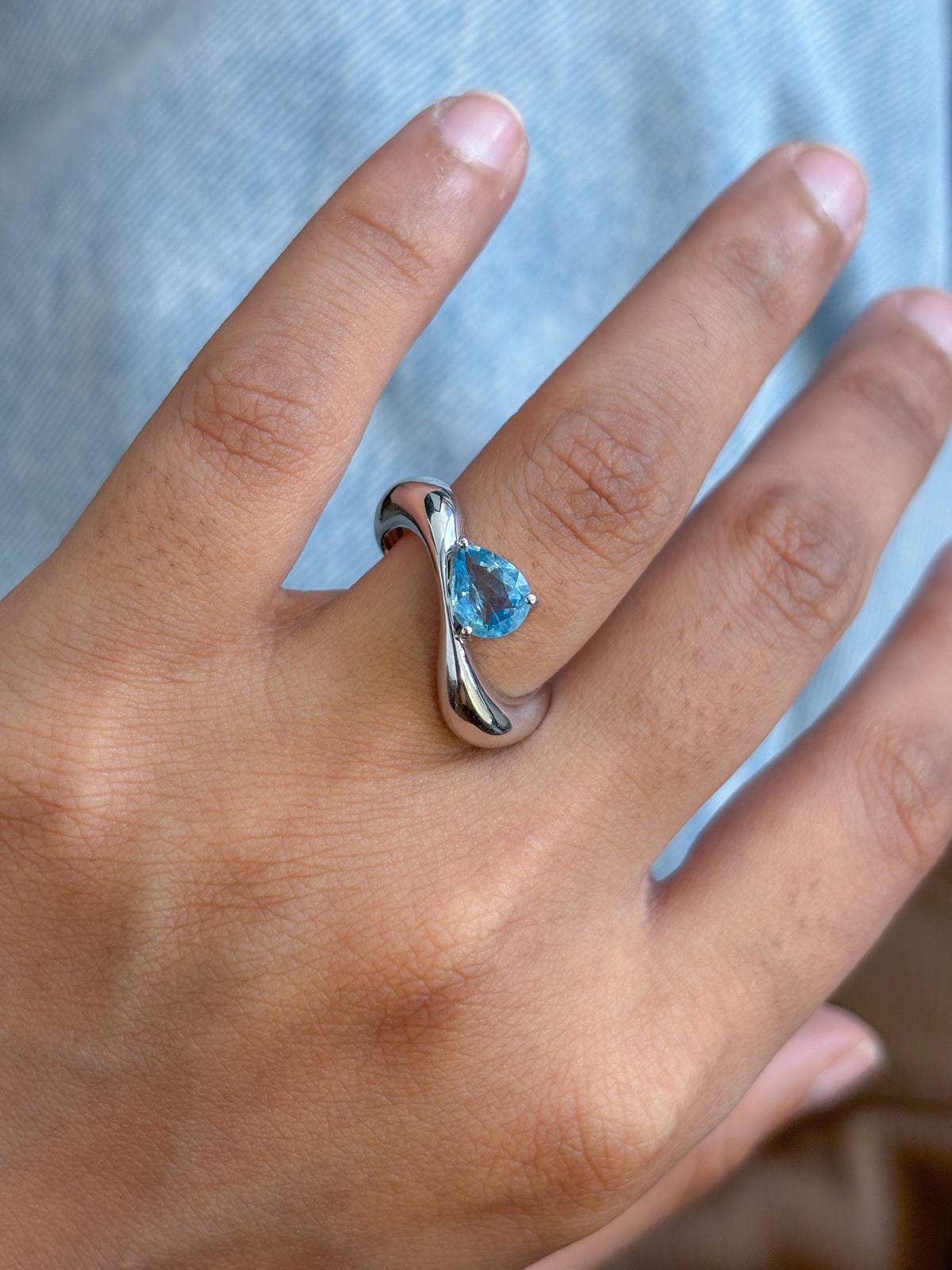 Aquamarine Ring
