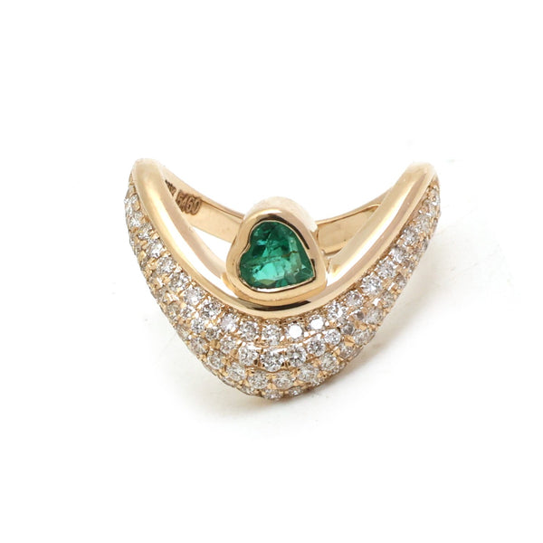 Diamond Emerald Ring