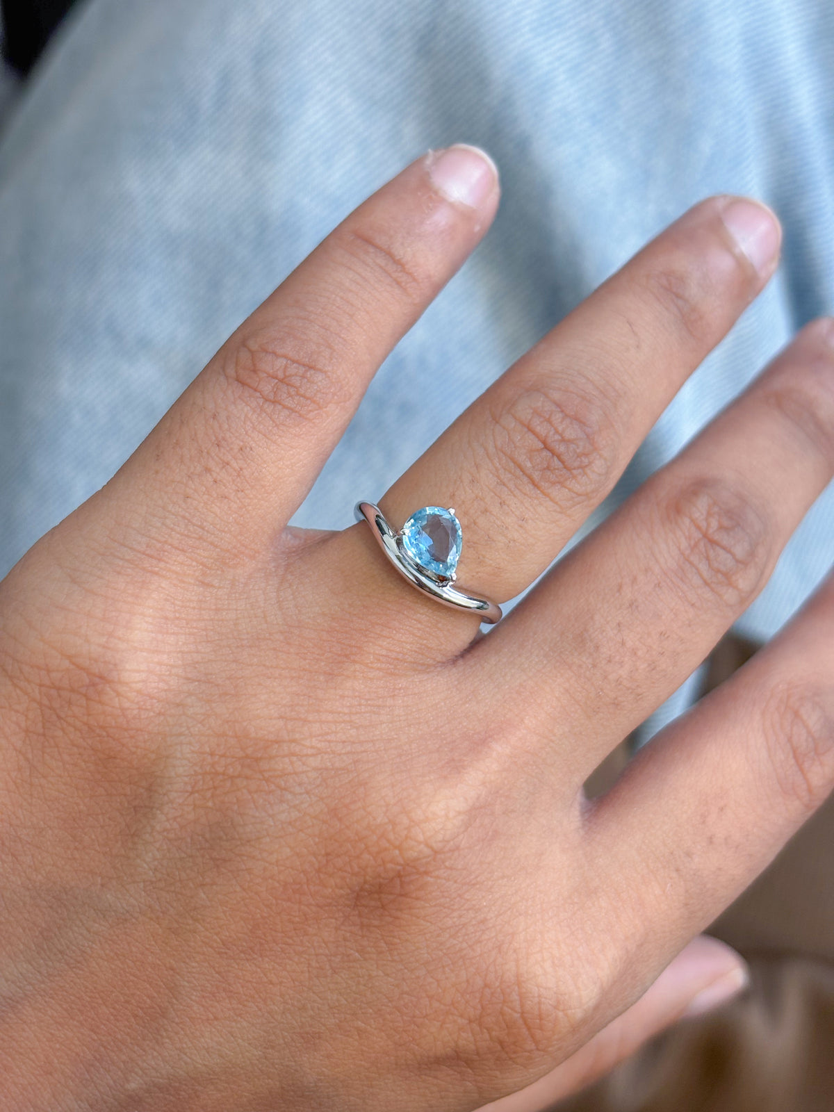 Aquamarine Ring