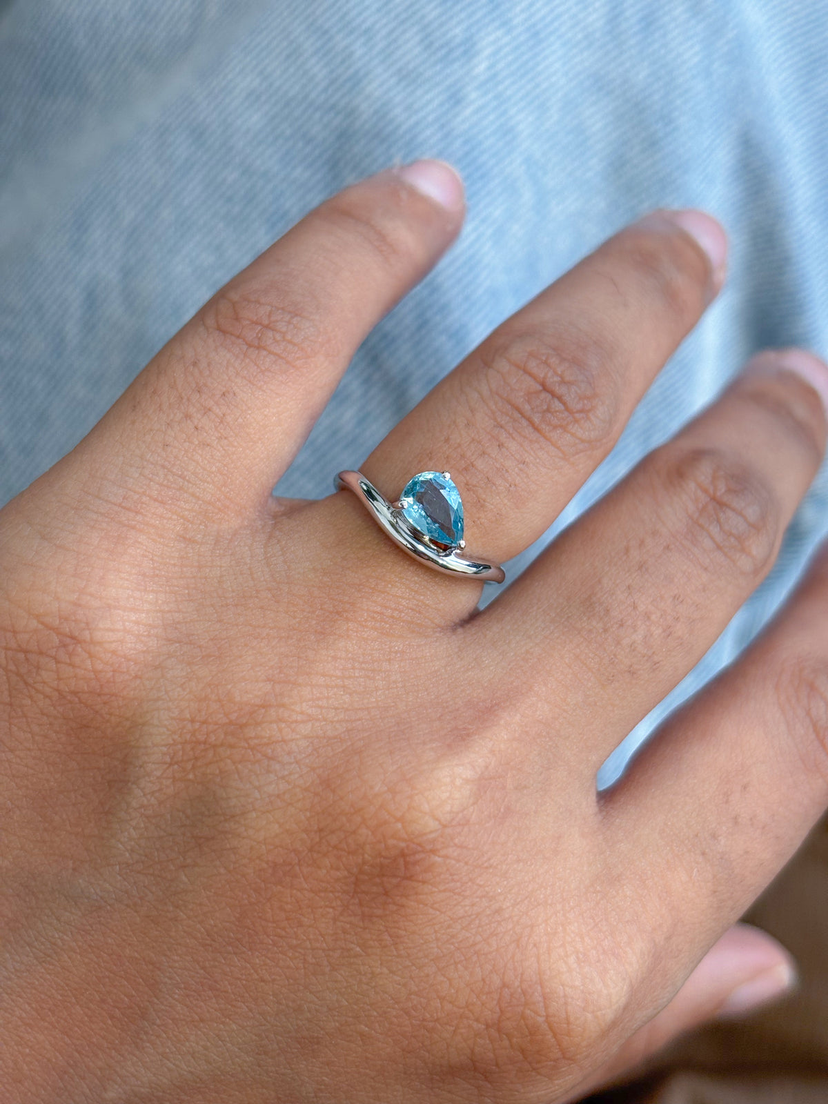 Aquamarine Ring
