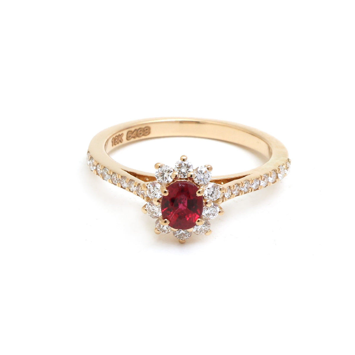Ruby Diamond Ring