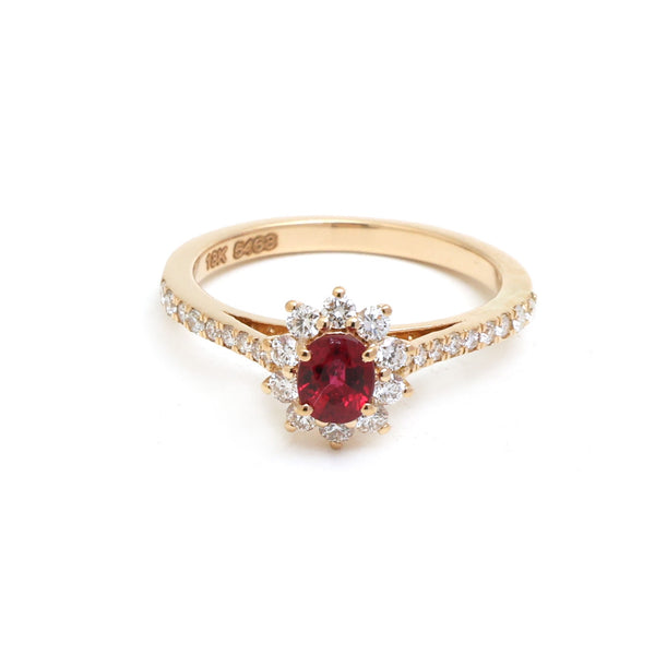Ruby Diamond Ring