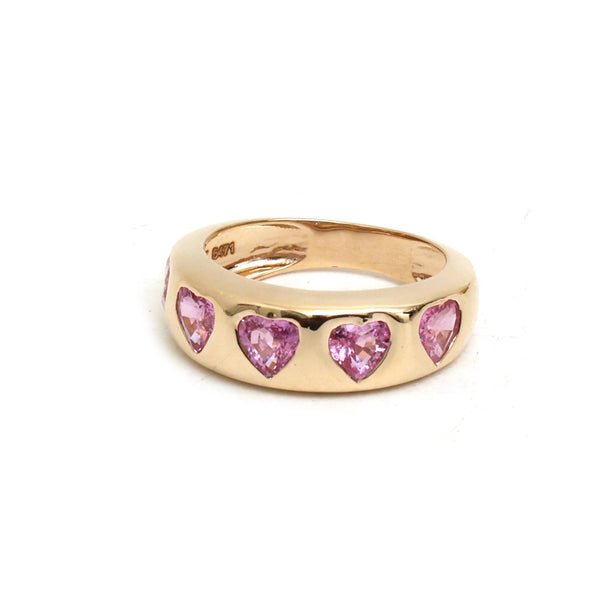 Pink Sapphire Ring