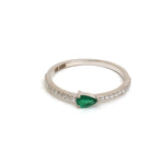 Emerald Diamond Ring