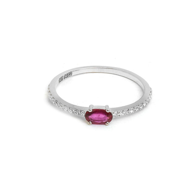 Ruby Diamond Ring