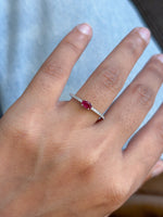 Ruby Diamond Ring