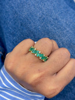 Emerald Diamond Ring