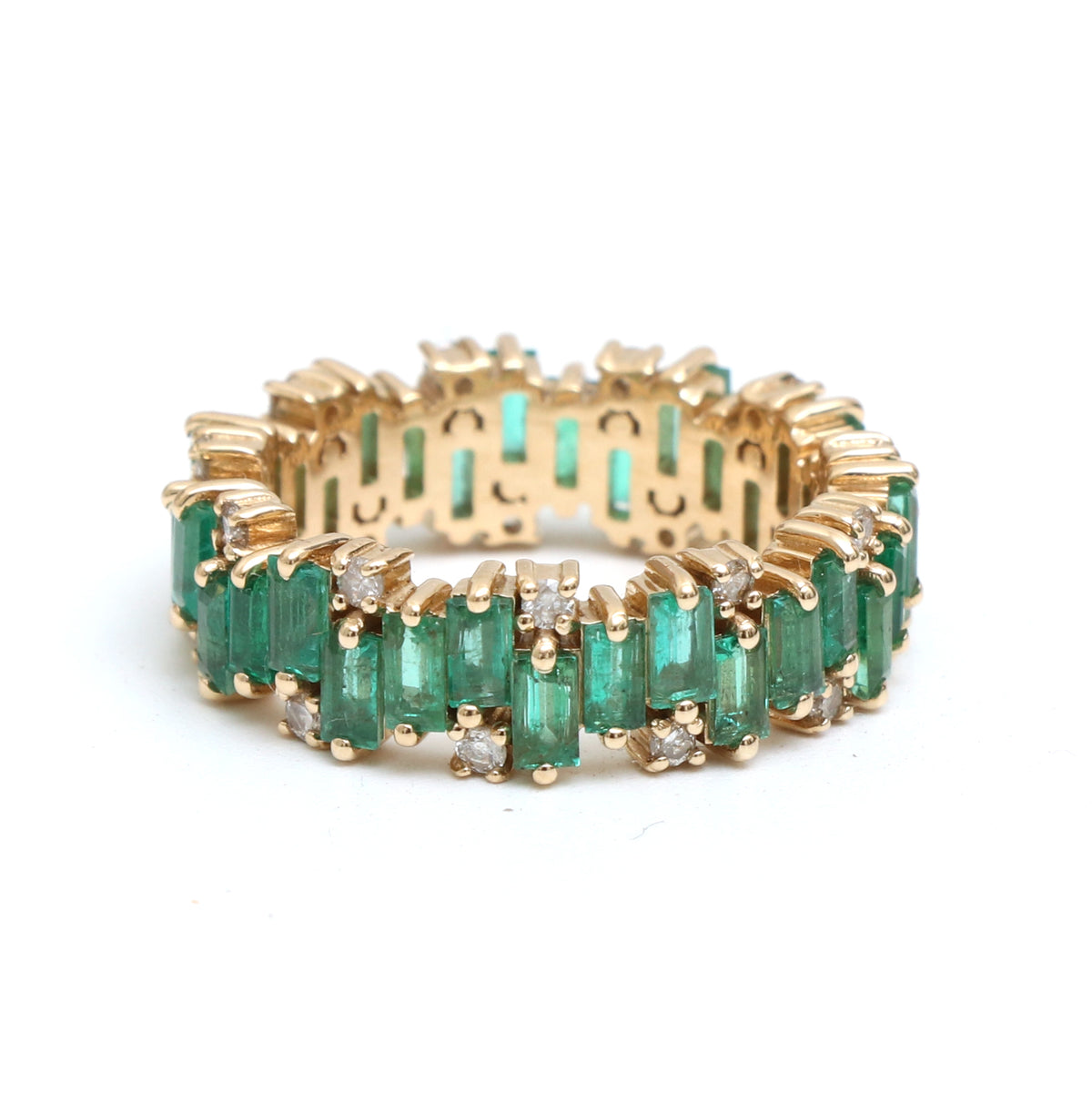 Emerald Diamond Ring