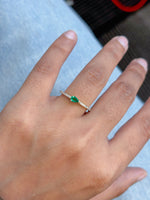 Emerald Diamond Ring