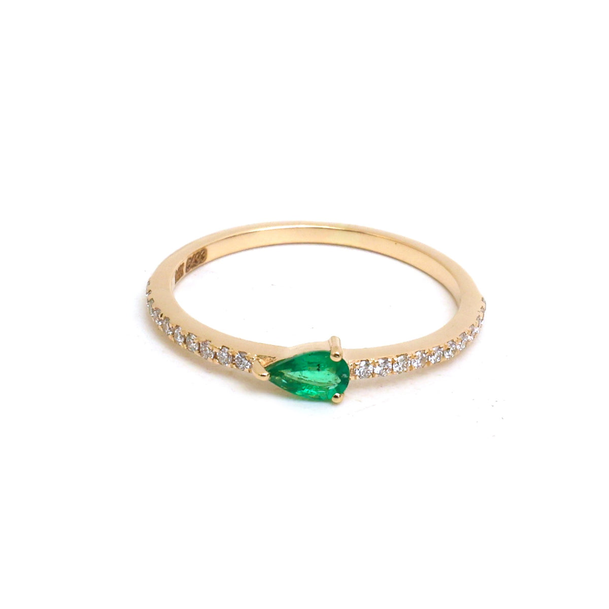 Emerald Diamond Ring
