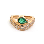 Emerald Diamond Ring