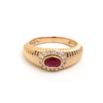 Ruby Diamond Ring