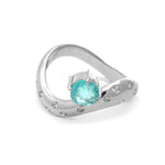 Paraiba Tourmaline Diamond Ring