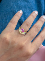 Pink Sapphire Ring