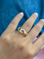 Pink Sapphire Ring