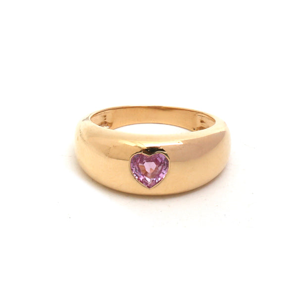 Pink Sapphire Ring