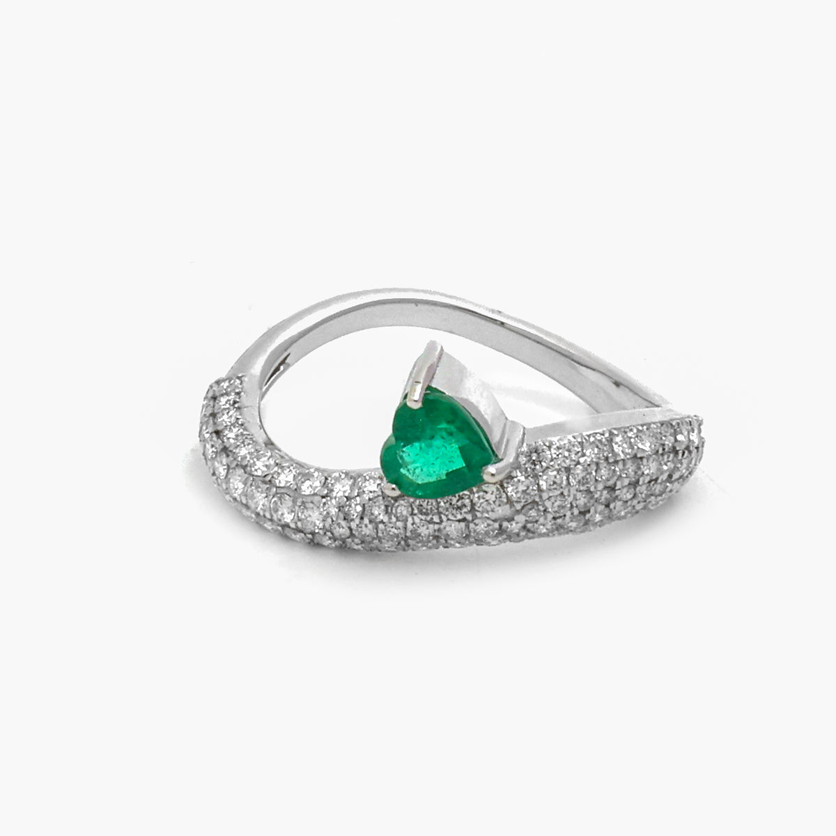 Diamond Emerald Ring