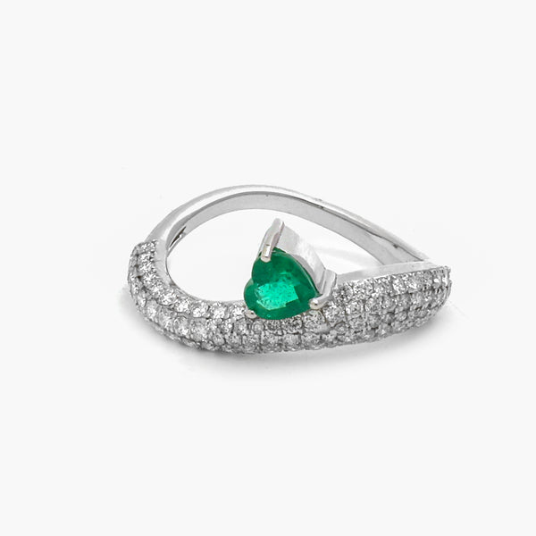 Diamond Emerald Ring