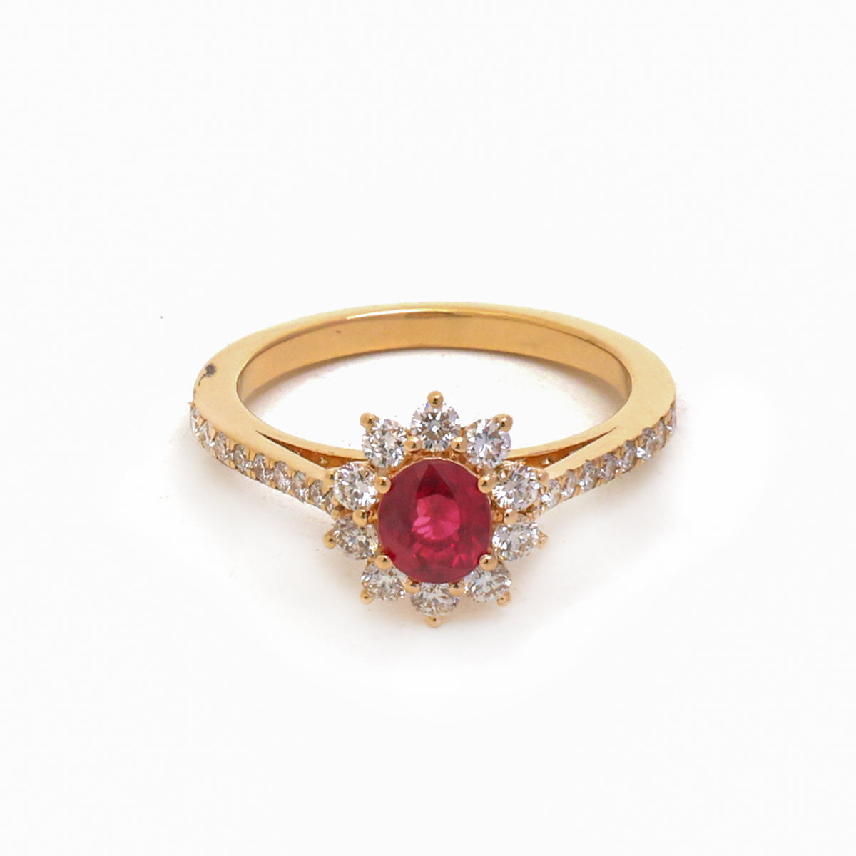 Ruby Diamond Ring