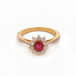 Ruby Diamond Ring