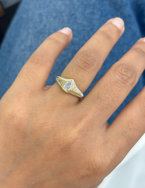 Lab Grown Diamond Pinky Ring