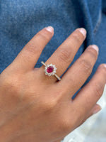 Ruby Diamond Ring
