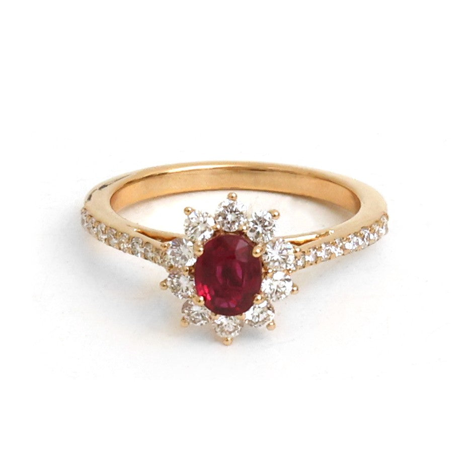 Ruby Diamond Ring