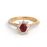 Ruby Diamond Ring