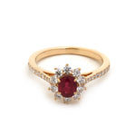 Ruby Diamond Ring