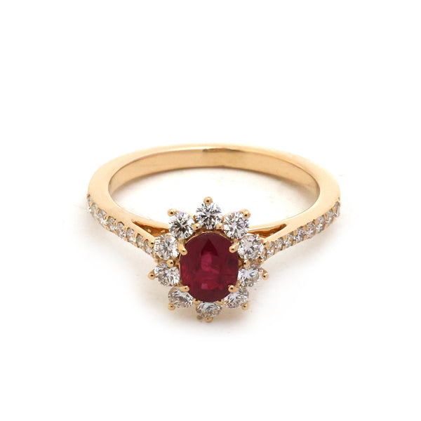 Ruby Diamond Ring