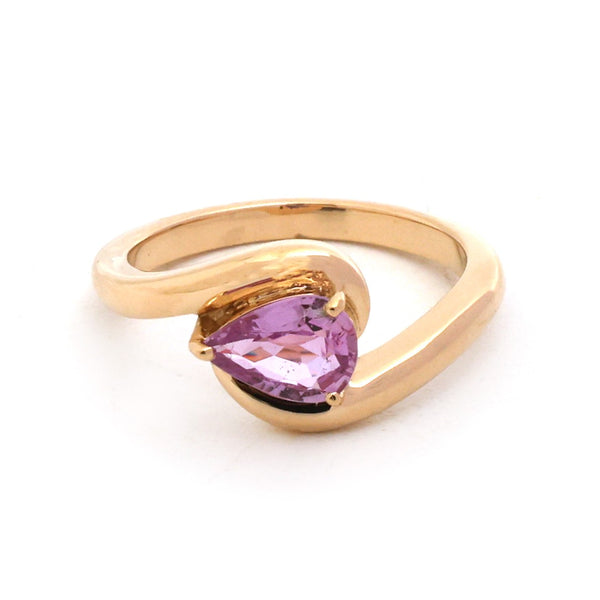 Pink Sapphire Pinky Ring