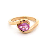 Pink Sapphire Pinky Ring