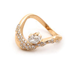 Diamond Pinky Ring