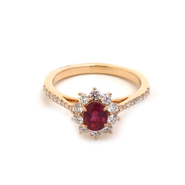 Ruby Diamond Ring