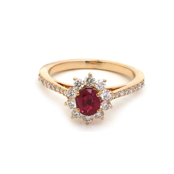 Ruby Diamond Ring