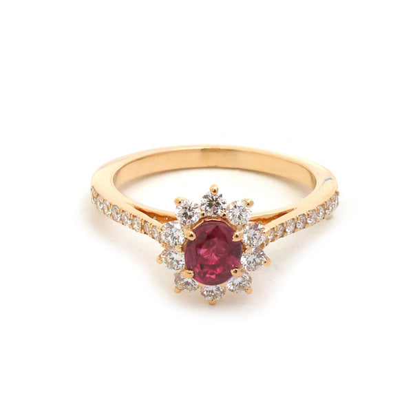 Ruby Diamond Ring