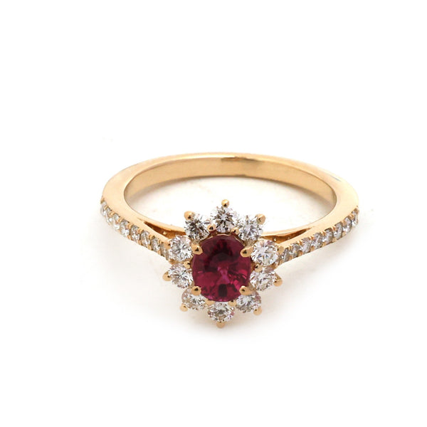 Ruby Diamond Ring