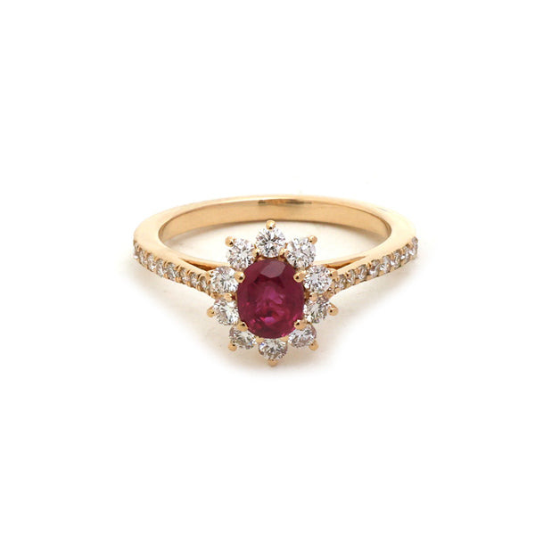 Ruby Diamond Ring