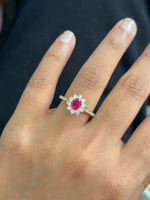 Ruby Diamond Ring