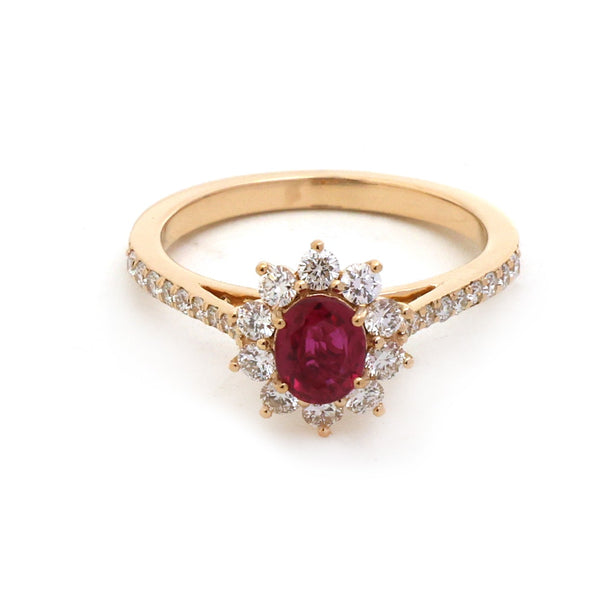 Ruby Diamond Ring