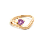 Pink Sapphire Pinky Ring