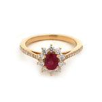 Ruby Diamond Ring