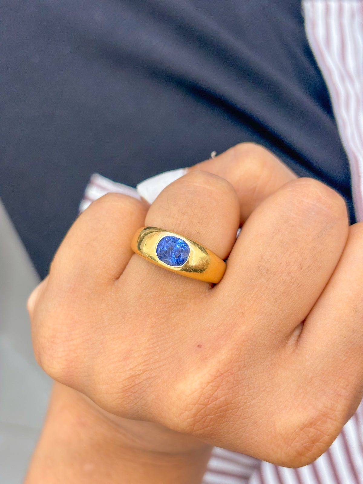 Blue Sapphire Ring