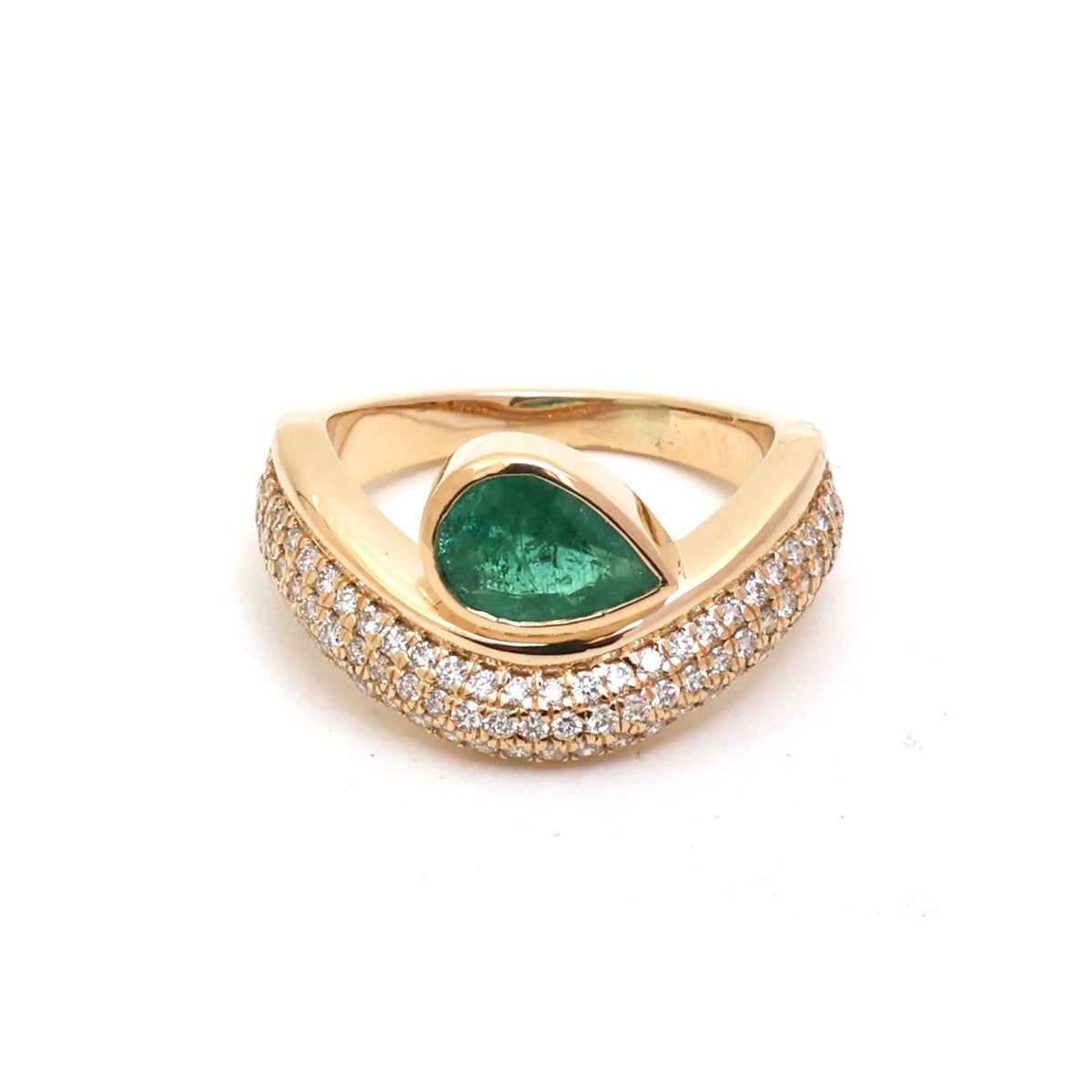 Emerald Diamond Ring