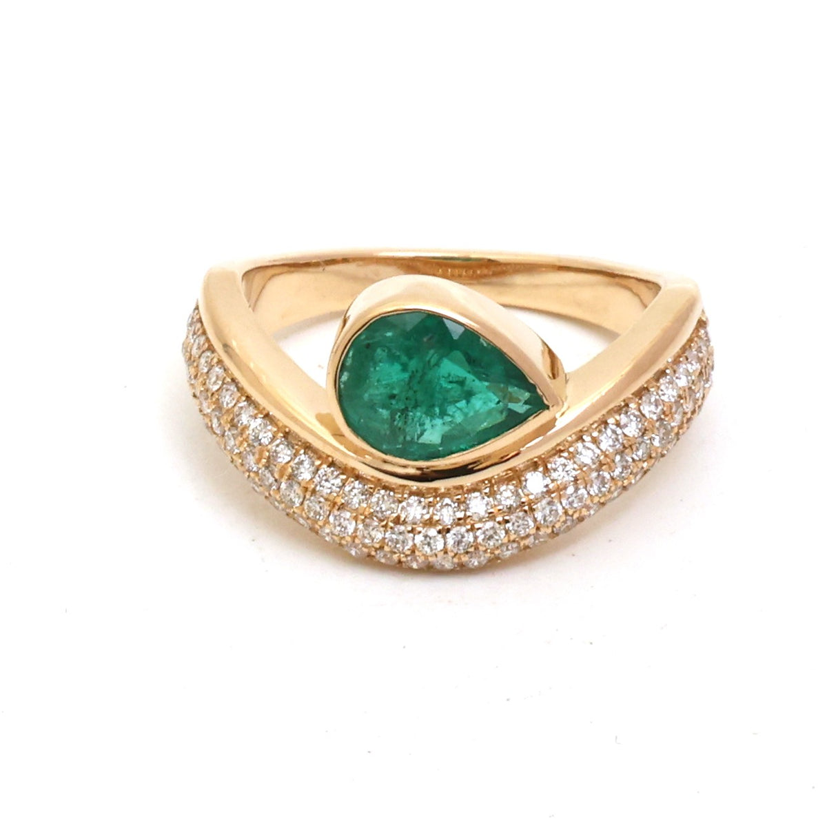 Emerald Diamond Ring