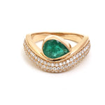 Emerald Diamond Ring
