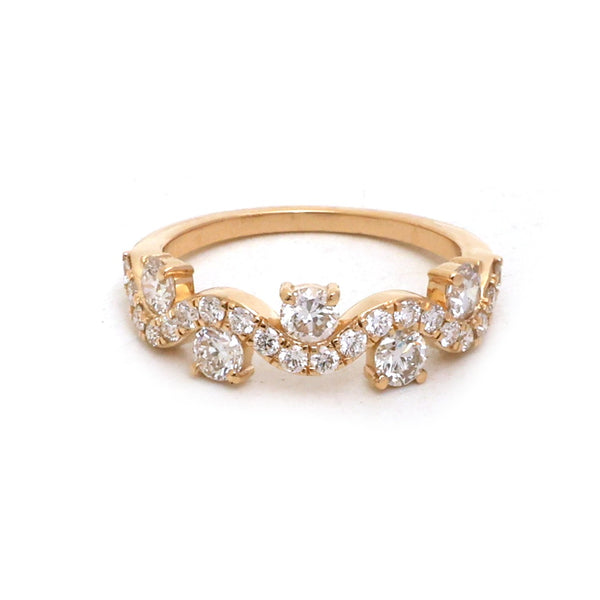 Diamond Pinky Ring