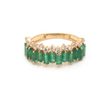 Emerald Diamond Ring