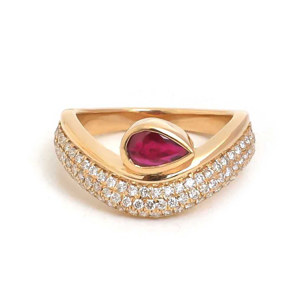 Ruby Diamond Ring
