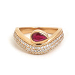 Ruby Diamond Ring